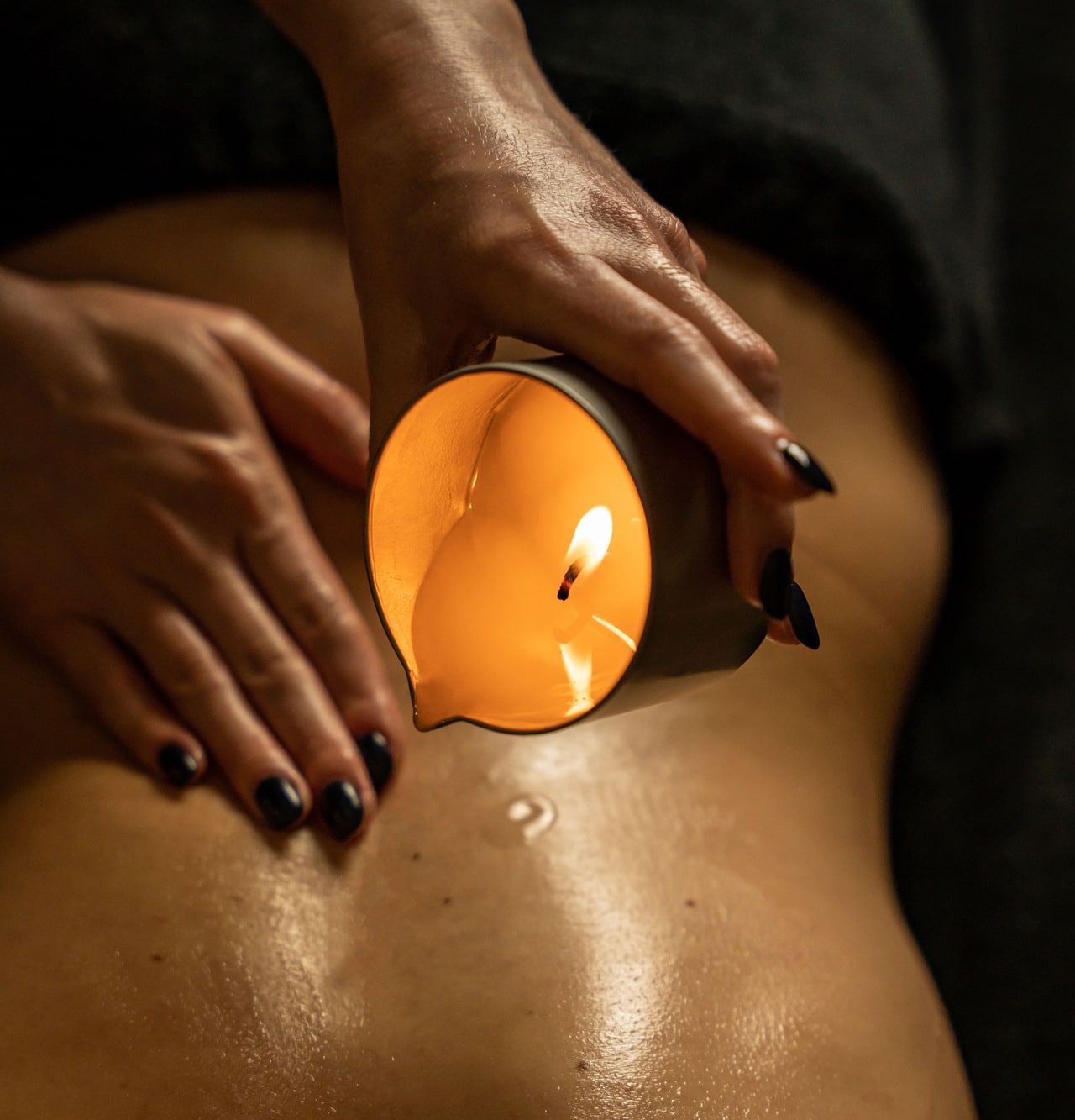 massage a la bougie